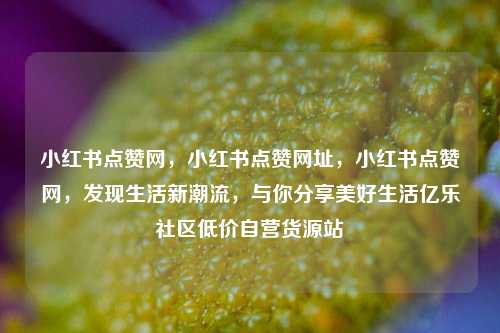 小红书点赞网，小红书点赞网址，小红书点赞网	，发现生活新潮流，与你分享美好生活亿乐社区低价自营货源站  第1张